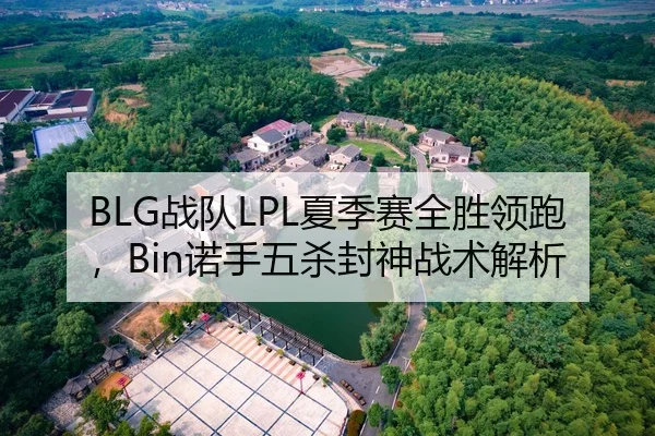 BLG战队LPL夏季赛全胜领跑，Bin诺手五杀封神战术解析